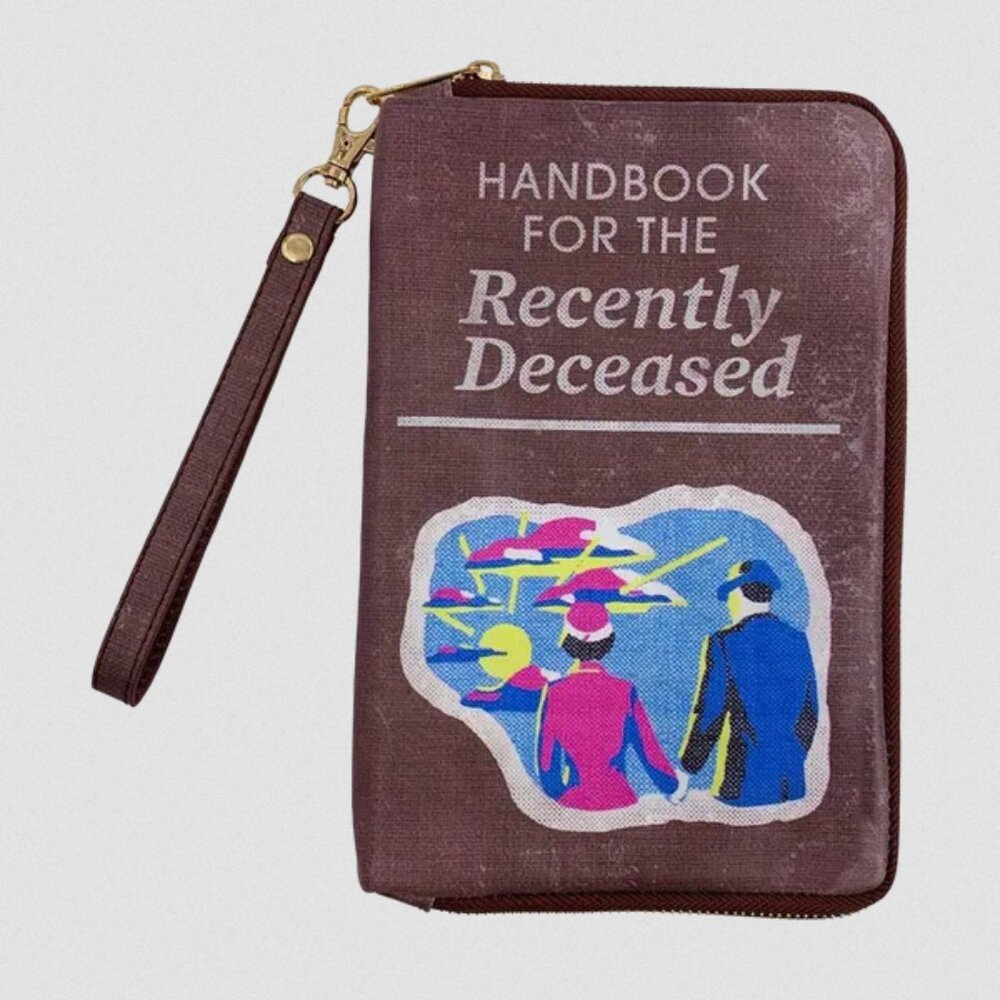 Beetlejuice Handbook for the Recently Deceased Wristlet Purse - Accessory Bag